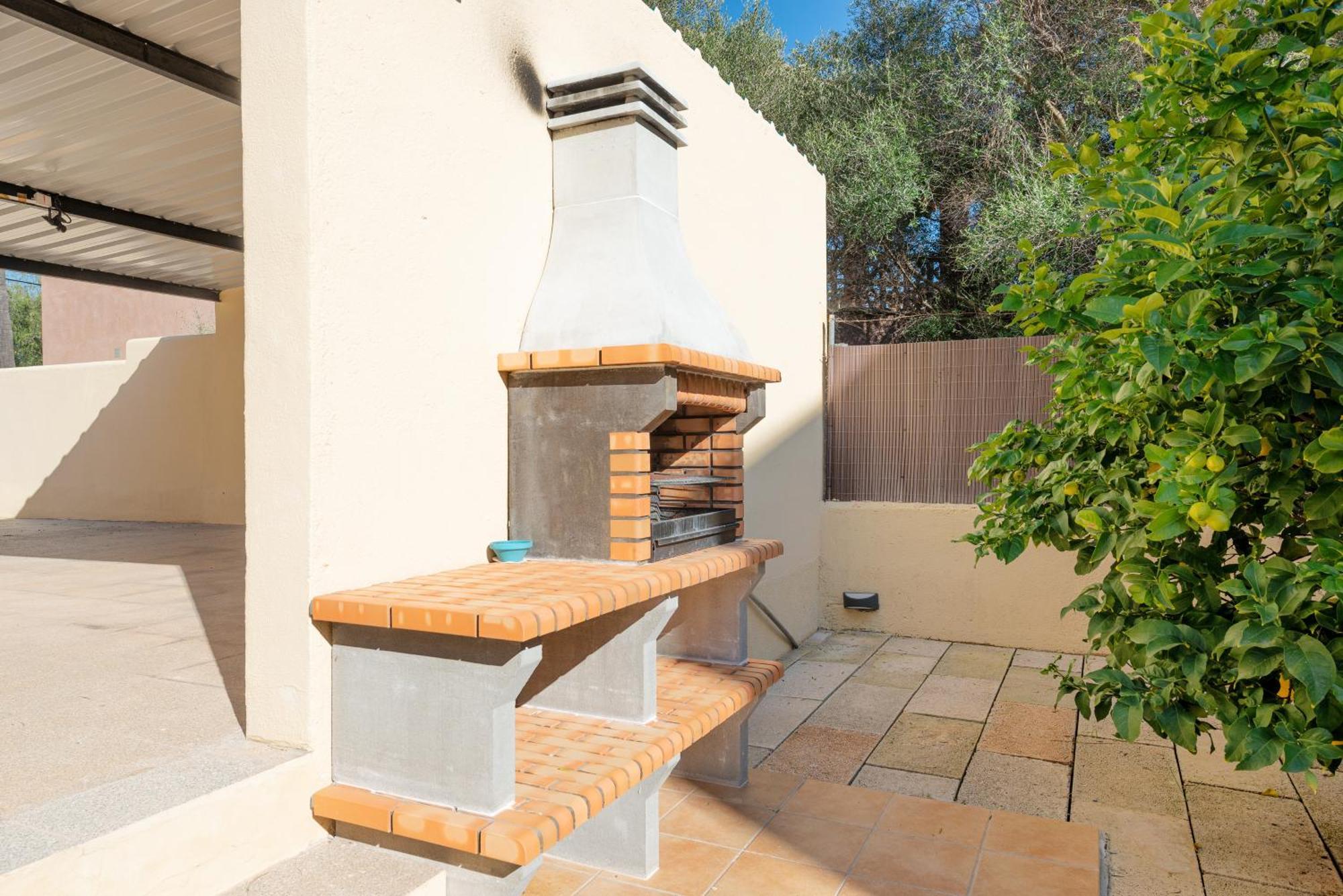 Tradicional Villa Calamar 7 Porto Colom Exterior foto