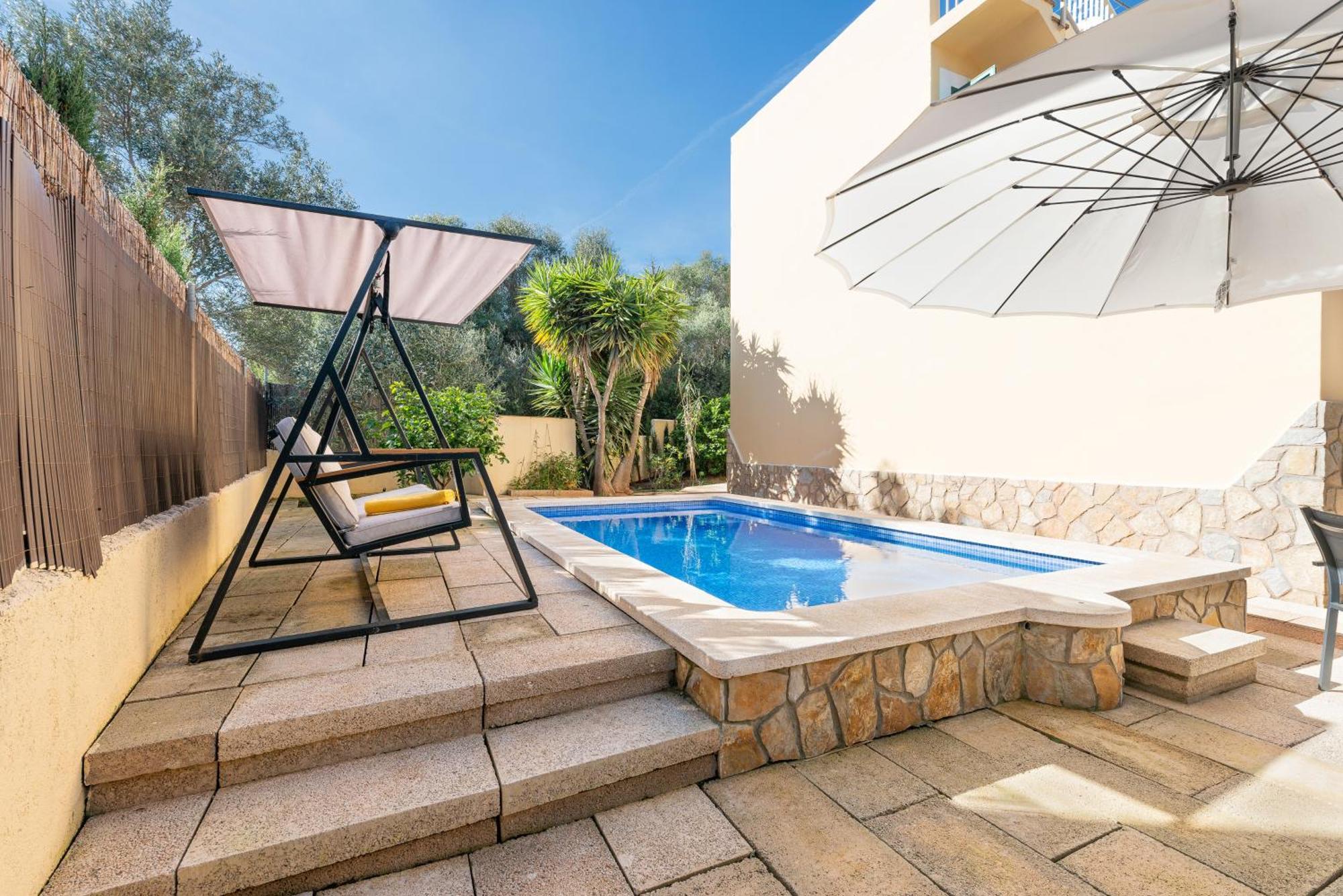 Tradicional Villa Calamar 7 Porto Colom Exterior foto