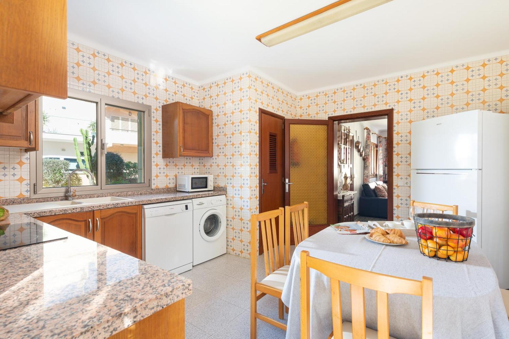 Tradicional Villa Calamar 7 Porto Colom Exterior foto