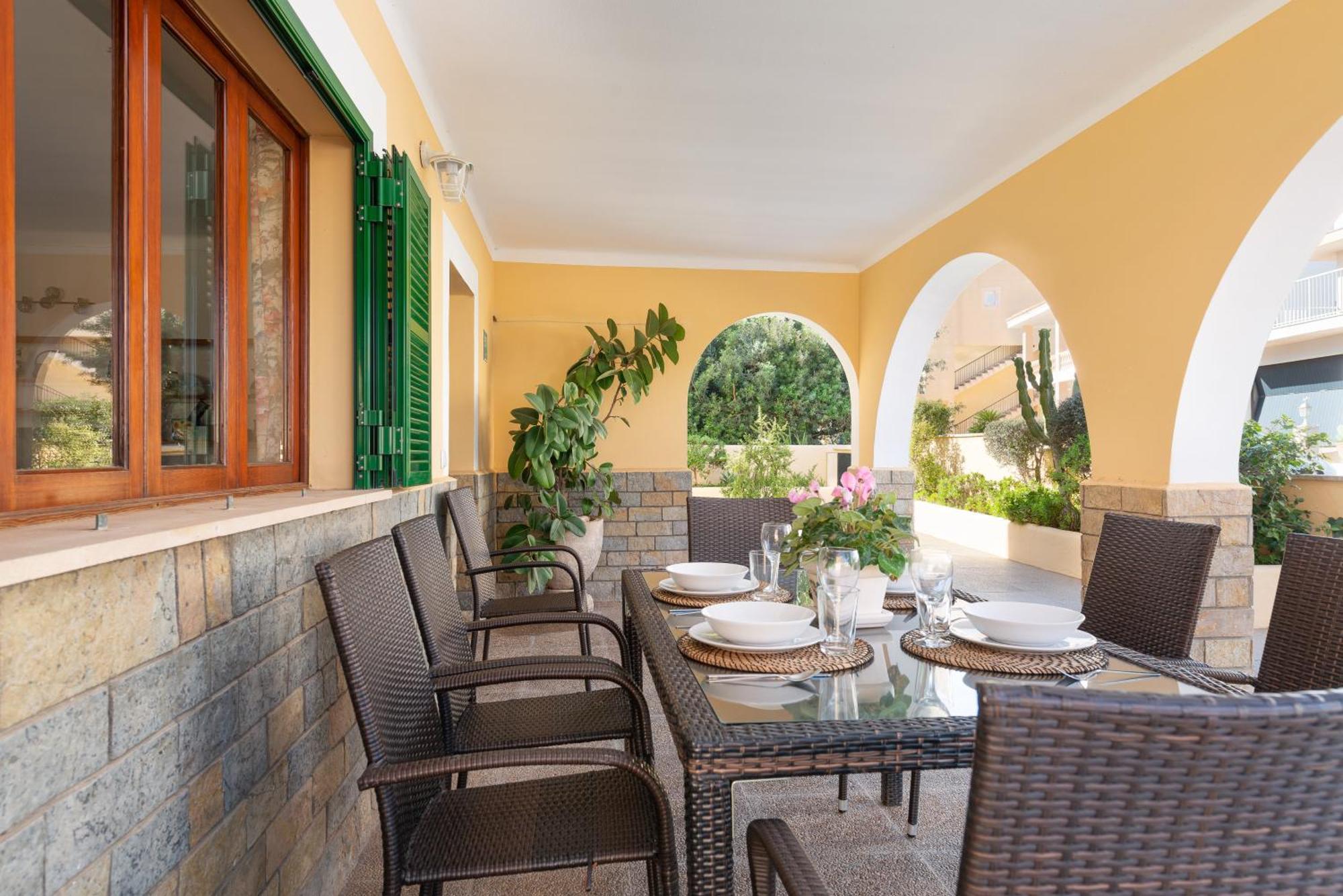 Tradicional Villa Calamar 7 Porto Colom Exterior foto