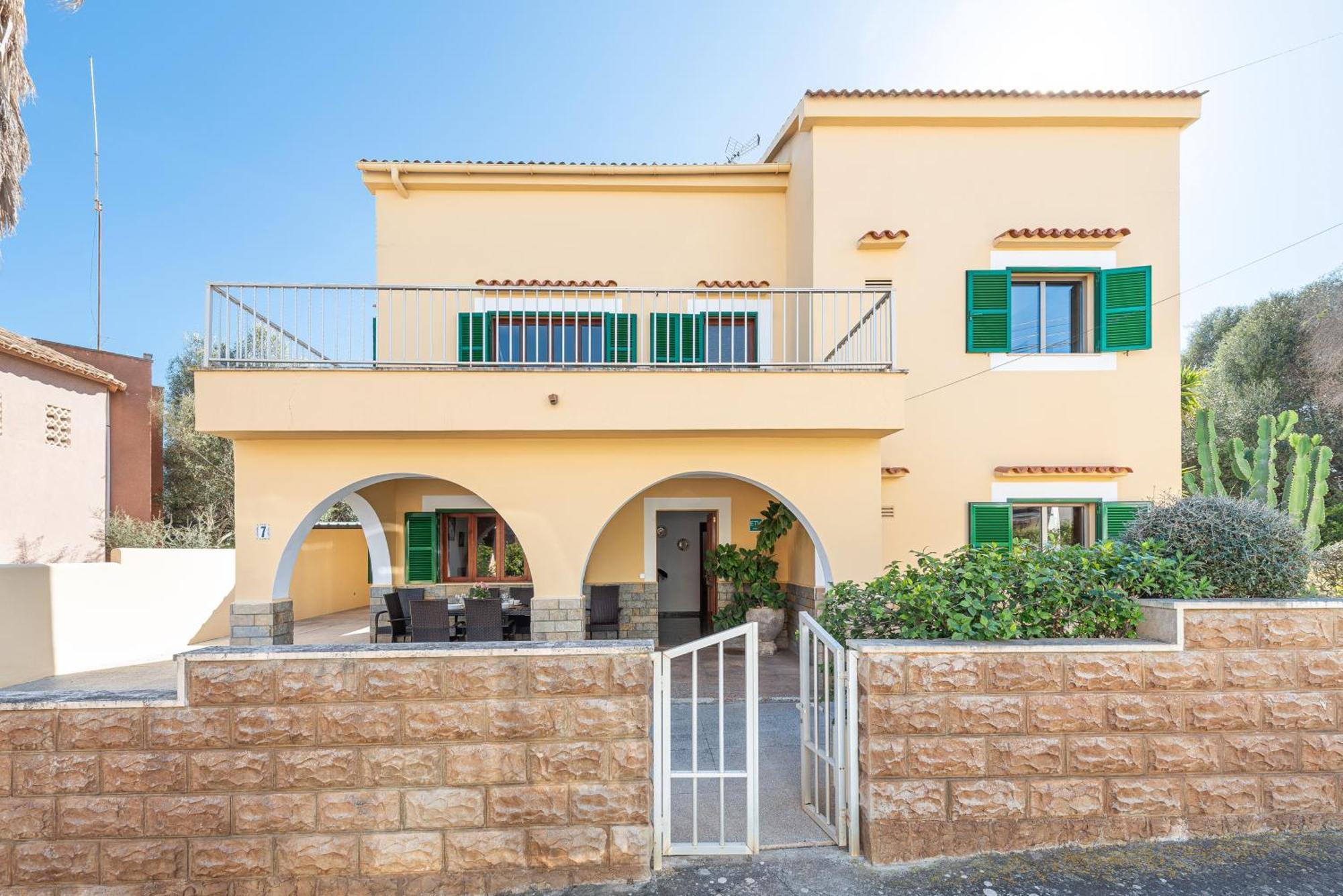 Tradicional Villa Calamar 7 Porto Colom Exterior foto